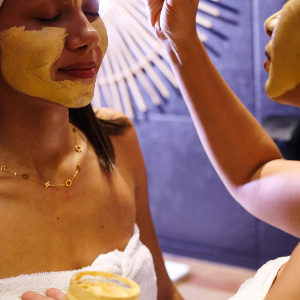 Masque Visage Curcuma Anti tâches + 1 pinceau applicateur OFFERT